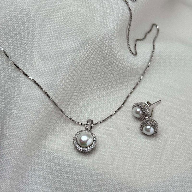 نیم ست مرواریدی