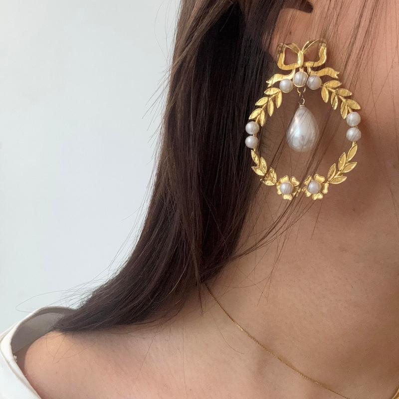 گوشواره مرواریدی