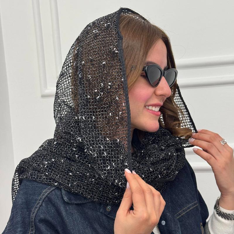 شال قلاب بافی