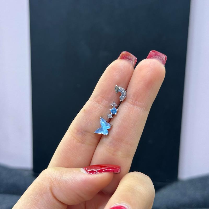 پرسینگ گوش پروانه