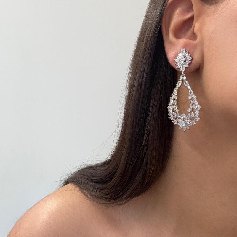 گوشواره جواهری