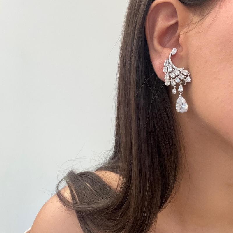 گوشواره جواهری