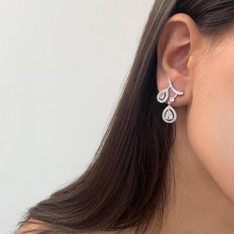 گوشواره جواهری