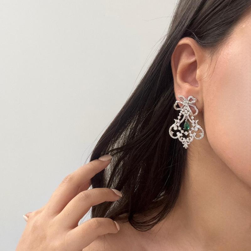 گوشواره جواهری