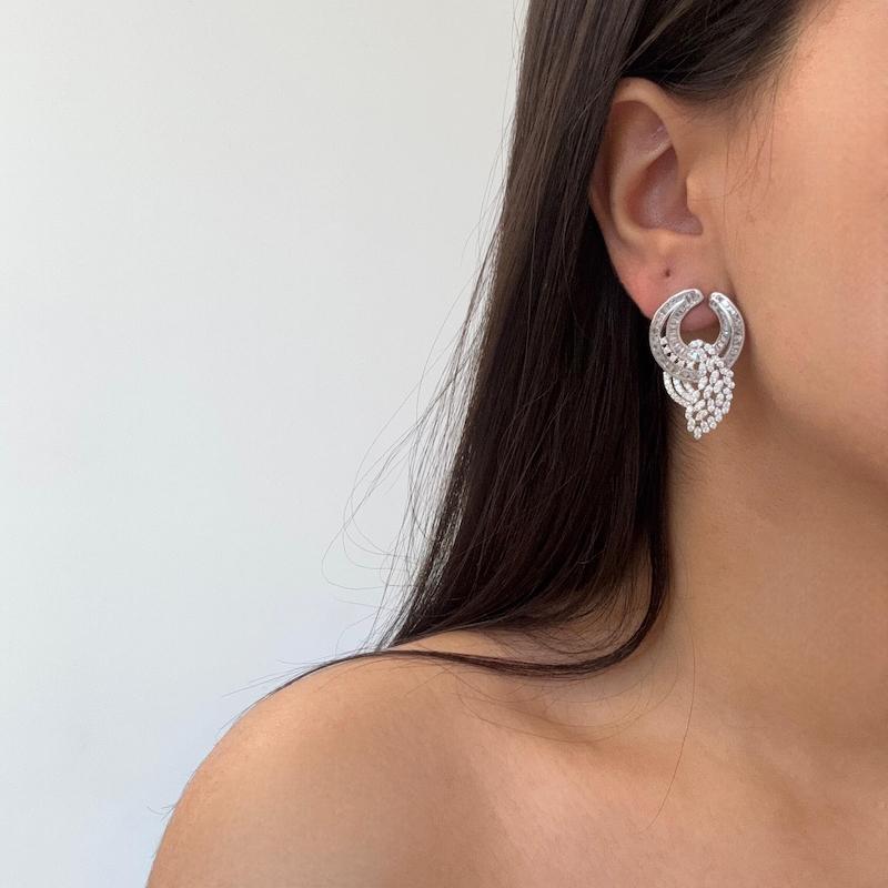 گوشواره جواهری