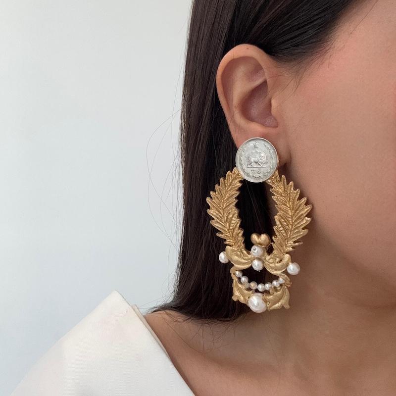 گوشواره سکه کاردست