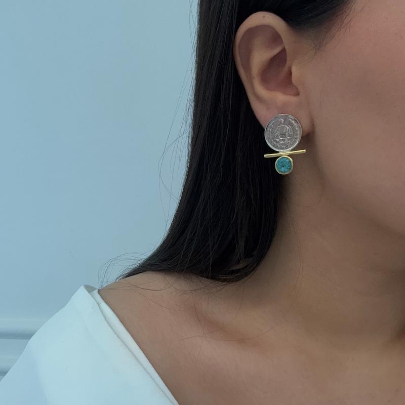 گوشواره سکه