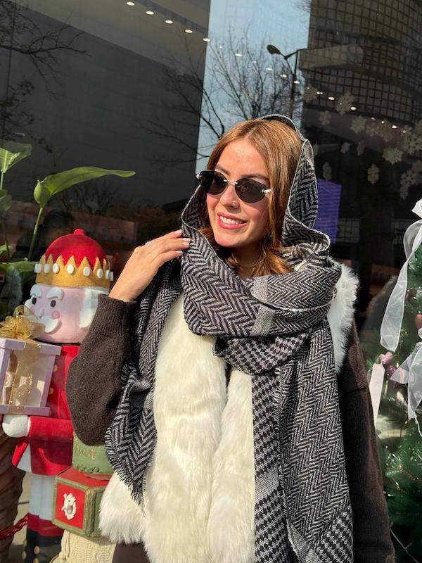 شال دستک مثلثی