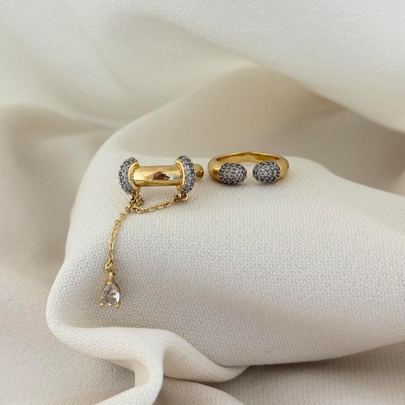 انگشتر دوبل پینکی