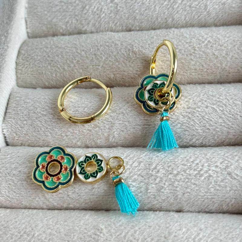 گوشواره میناکاری