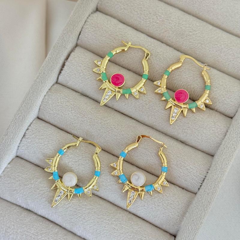گوشواره میناکاری