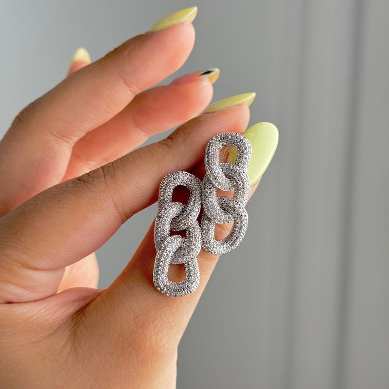 گوشواره جواهری