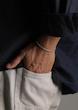 بنگل نقره مردانه سارو گالری مدل استار