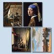 پک استیکر ژورنالینگ آثار هنرمندان - vermeer