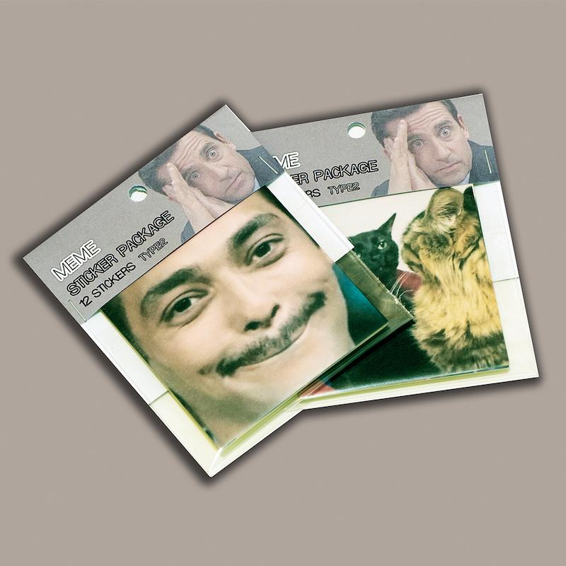 پک استیکر ژورنالینگ میم 2