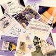 violet vibes - پک پوستر گلاسه 10 عددی
