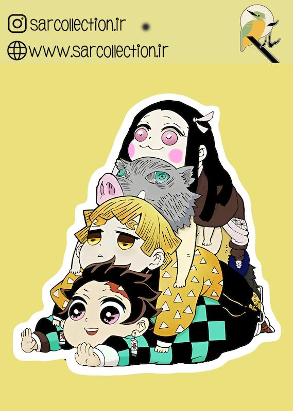 استیکر تک عددی ANIME-184