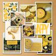 sunshine yellow - پک پوستر گلاسه 10 عددی
