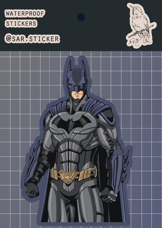 استیکر تک عددی Marvel & DC-1