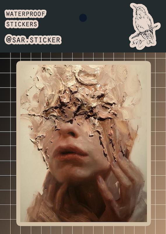 استیکر تک عددی ART36