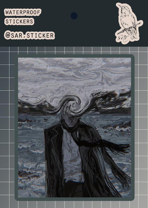 استیکر تک عددی ART37