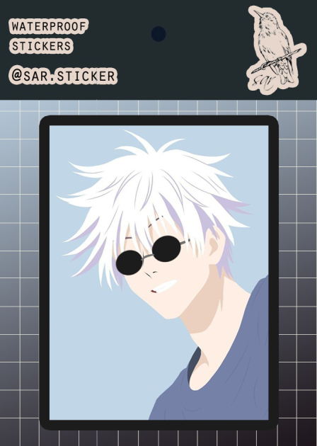 استیکر تک عددی ANIME-8