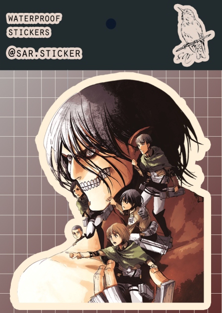 استیکر تک عددی ANIME-14