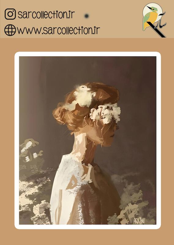 استیکر تک عددی ART58