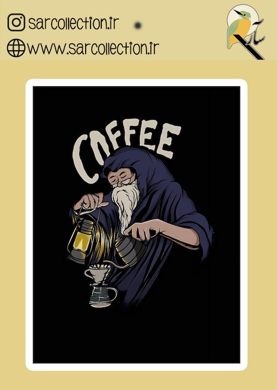 استیکر تک عددی COFFEE-13