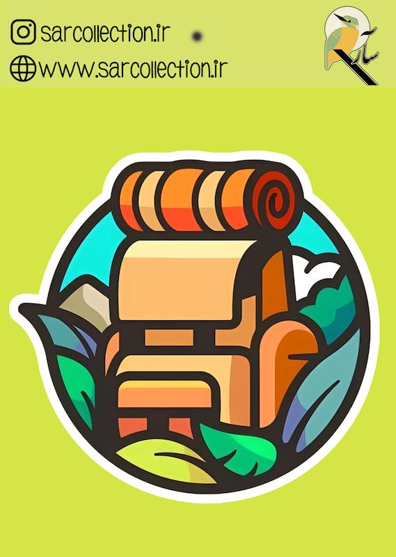 استیکر تک عددی TRAVEL-4