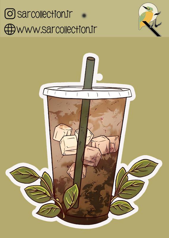 استیکر تک عددی COFFEE-6