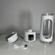 شیکر شارژی مدل HS-860 گنجایش 0.45 لیتر سفید به همراه سری و تیغه