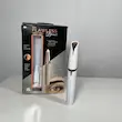 موزن و خط زن ابرو قلمی فلاولس مدل Flawless Brows با چراغ LED سفید