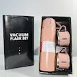 فلاسک و فنجان Vacuum Flask Set صورتی