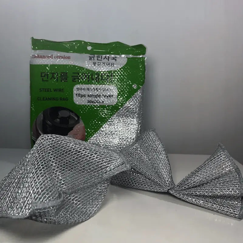 اسکاچ (Steel Wire Cleaning Rag) مدل توری بسته ۱۰ عددی