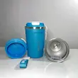 تراول ماگ استیل دوجداره کافی (Coffee) بنددار درب باز