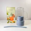 شیکر شارژی و مخلوط کن تک نفره Crusher Juicer آبی ملایم
