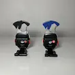 چراغ قوه جاکلیدی شارژی چندکاره مدل W5147 نمای پشتی محل روشن کردن سیگار