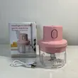 خردکن شارژی سیر و همه کاره مدل Intelligent Electric Garlic Machine گنجایش ۲۵۰ میلی‌لیتر
