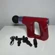 ماساژور برقی عضلانی مدل KH-740 (Fascial Gun) به همراه ۴ سری ماساژ قرمز