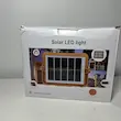 جعبه پروژکتور LED خورشیدی پنل‌دار مناسب حیاط و فضای باز