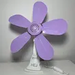 پنکه رومیزی HEJ مدل HJ-320A بنفش