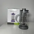 فرنچ پرس شیشه‌ای 350 میلی‌لیتری YITIAN طوسی