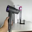 سشوار حرفه‌ای بدون پره مدل Leafless Hair Dryer به همراه جعبه و پایه نگهدارنده