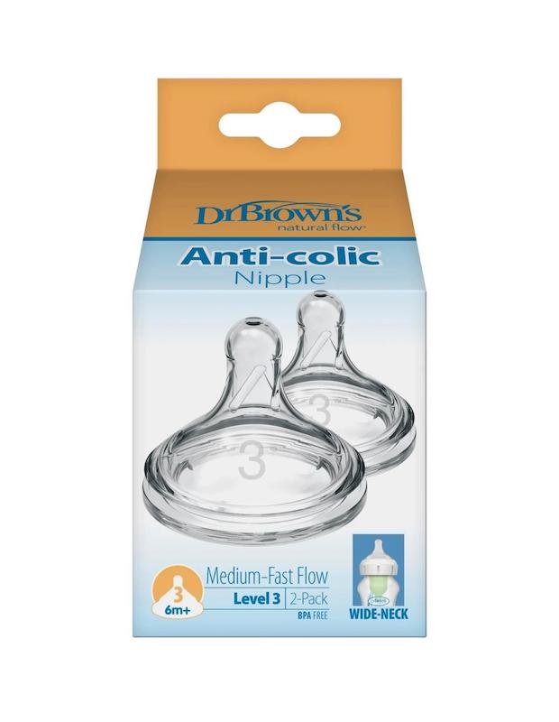 سر شیشه اپشن پلاس ۳ قطره دکتر براون Dr