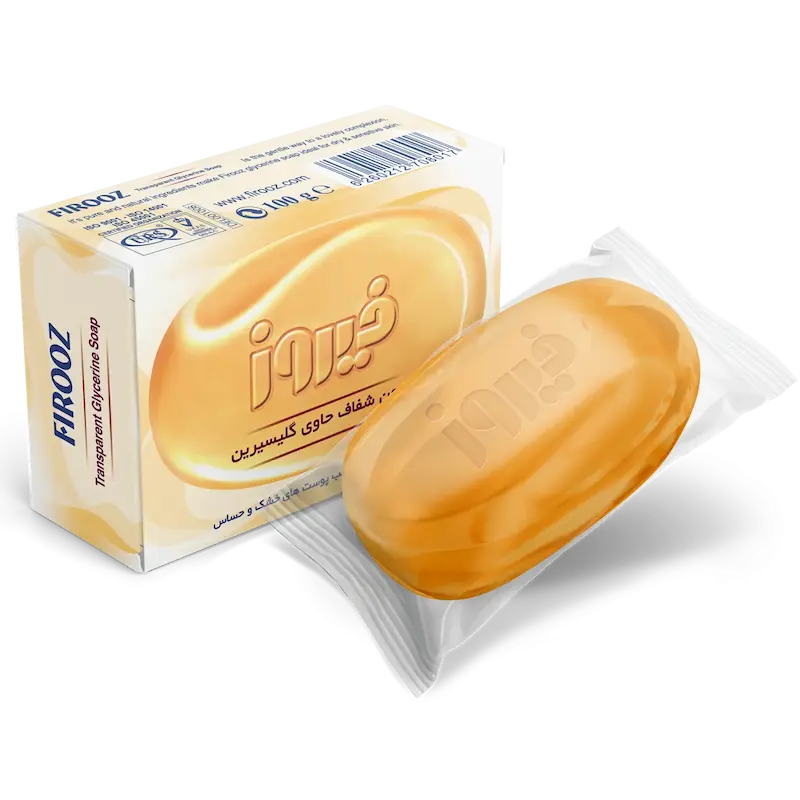 صابون گلیسیرینه فیروز 100 گرمی