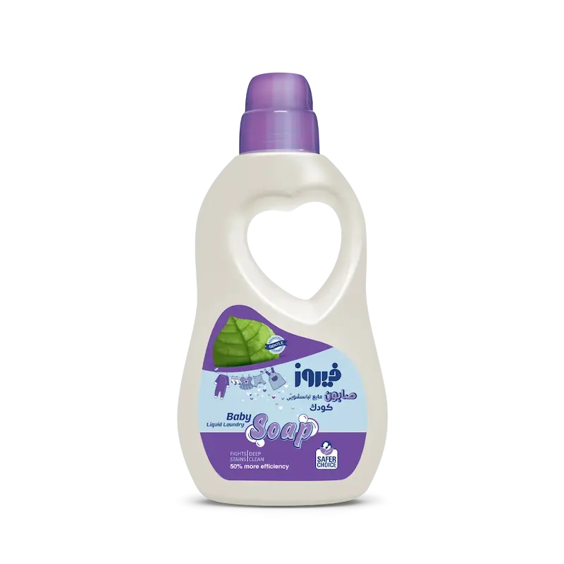 صابون مایع لباسشویی فیروز با رایحه لوندر 1000 گرمی