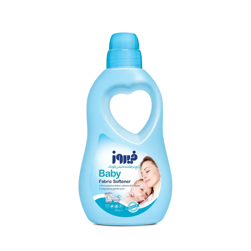 مایع نرم‌کننده آبی لباس فیروز 950 گرمی