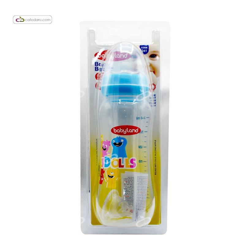 شیر خوری کلاسیک فندقی 240 میلی لیتر بیبی لند