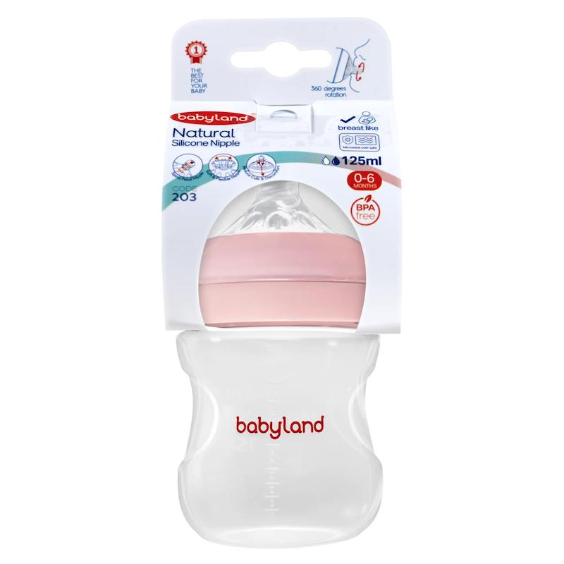 شیشه شیر نچرال 125 میلی لیتر بی بی لند